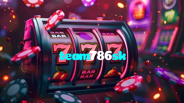 team786sk casino presented on mobile device in Pakistan with slots and live games